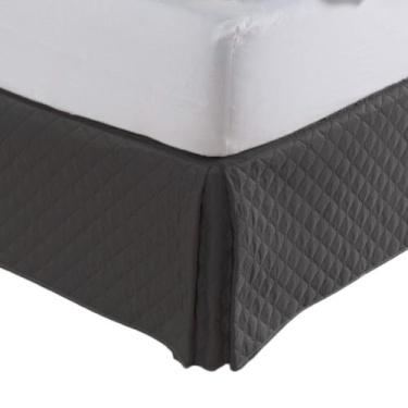Imagem de Saia Box Viúva Matelada Solteirão King 98 Cm Branca - Bella Layette, P