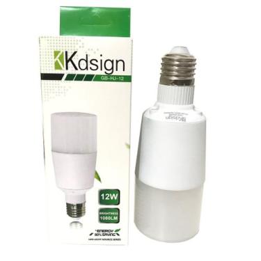 Imagem de Lâmpada Led 12w Bocal E27 Foguete Luz Branca Fria 6500k - KDSIGN
