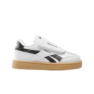 Imagem de Reebok Tênis infantil unissex clássico Mld, Baga fosco/branco, 13 Little Kid