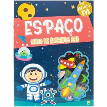 Imagem de Livro - Livro Com Adesivos em EVA: Espaço