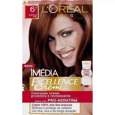 Imagem de Coloração Imédia Excellence 6,7 Chocolate L'Oréal Paris