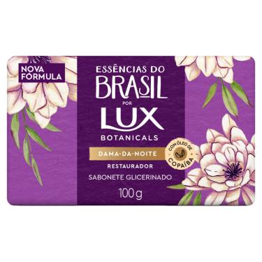 Imagem de SABONETE EM BARRA GLICERINADO RESTAURADOR DAMA-DA-NOITE COM ÓLEO DE COPAÍBA LUX BOTANICALS ESSÊNCIAS DO BRASIL100G