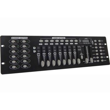 Imagem de Mesa Controladora Dmx 512 Iluminação E Efeitos 192 Canais