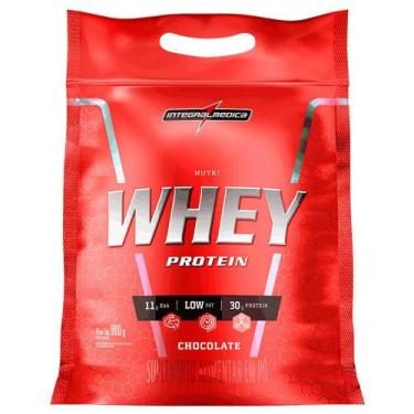 Imagem de Whey Protein Nutri Isolado Concentrado Chocolate 900g Refil - Integral