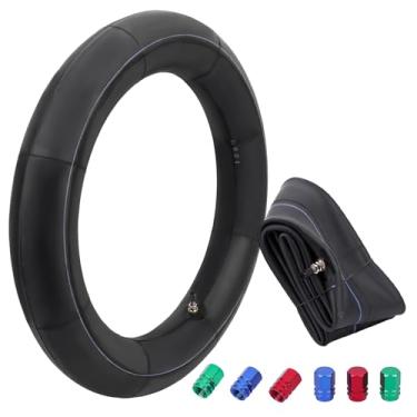 Imagem de CTLLKG Tubo interno de motocicleta 130/90-16 5.00/5.10-16,140/90-16,140/80-16 para aplicações urbanas e off-road, motocicleta de tubo de equilíbrio resistente com haste de válvula reta TR4 (pacote com