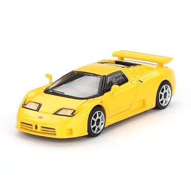 Imagem de Diecast Collectibles Model Car Compatible with Mini GT 1:64 Bugatti EB110 Super Sport Giallo Bugatti Limited Edition MGT00866