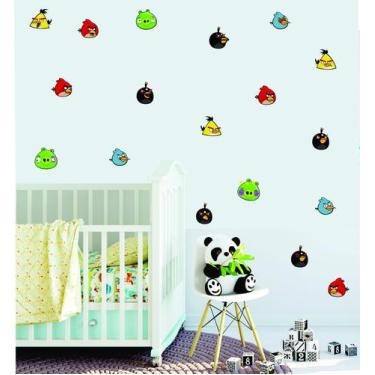 Imagem de Adesivo De Parede Angry Birds Miniaturas Aleatórias - Ra Personalize