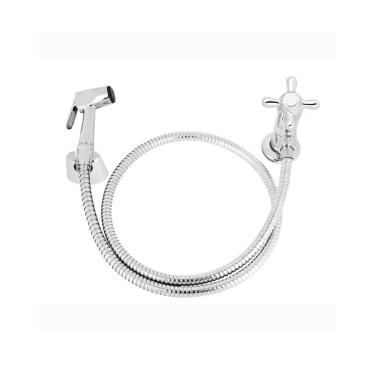 Imagem de Ducha Docol Higienica com registro gatilho Trio Chrome