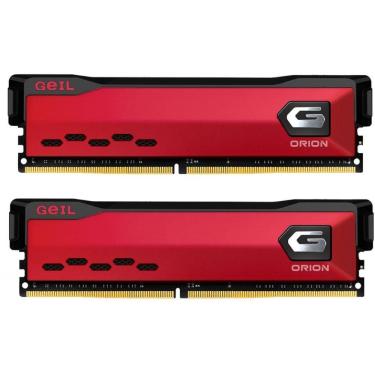 Imagem de Memória Ram, Orion, 16GB (2x 8GB), 3200MHz, DDR4, CL16, Vermelho - Geil