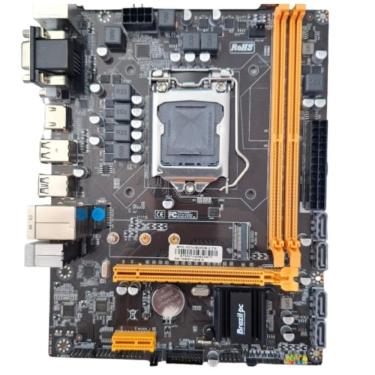 Imagem de Placa Mãe H310 Brazilpc Ddr4 Bpc-h310/b250m.2-tg 10/100/1000 Box