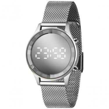 Imagem de Relógio Lince Feminino Prata Digital Ldm4648l Sxsx