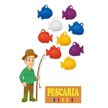 Imagem de 10 Peixes Pescaria Festa Junina Quermesse Jogo Infantil - MC PRESENTES