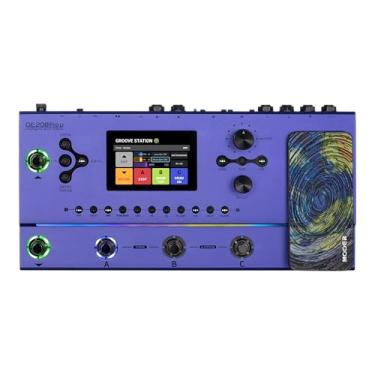 Imagem de MOOER Pedal De Modelagem Amplificador Multiefeitos Inteligente Ge200 Pro Li Com Bateria Lítio, Luzes Ambiente Icônicas, Groove Station, Função Midi, Loop Efeitos, Aplicativo Ge-Could, Transmissão Ao