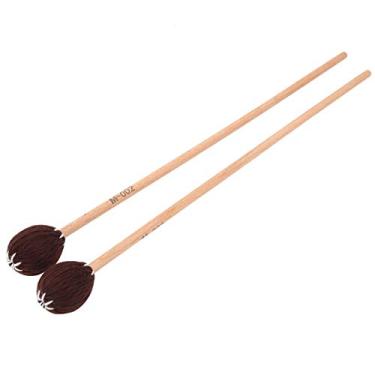 Imagem de Marlets Marlets, Acessórios de Instrumentos de Xilofone Misturados Fios Marretas Percussão Marimba Com Bordo Lidar (Café)