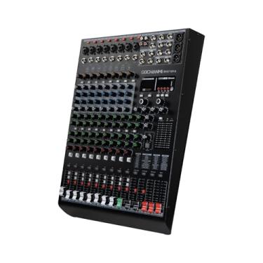 Imagem de Mesa de Som GOCHANMI Master8 DJ Mixer 8 Canais 199 Efeitos Grupos EQ Sweep Phantom 48V 110v/220v