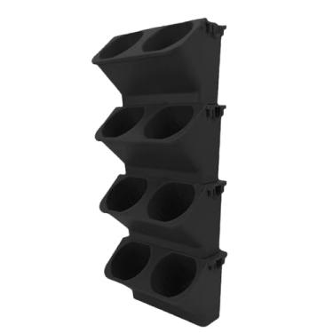 Imagem de Jardineira Vertical,Vasos de Plantas para Parede Interior 4 Peças | Decoração para Casa Suporte Vertical de Plantas para Local de Trabalho Quintal Sala de Estar Corredor Entrada Varanda Alpendre