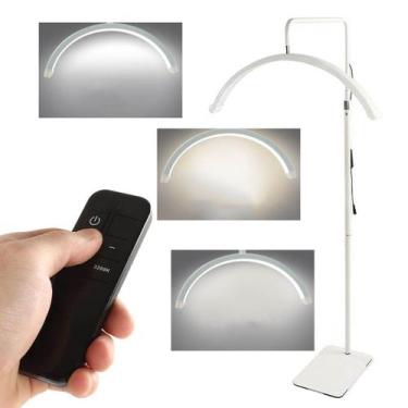 Imagem de Luminaria Estetica Meia Lua 36W Arco Dentista Salao Beleza Maquiagem C