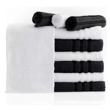 Imagem de Toalha Rosto Branca Luxuosa Banheiros Modernos E - Atena