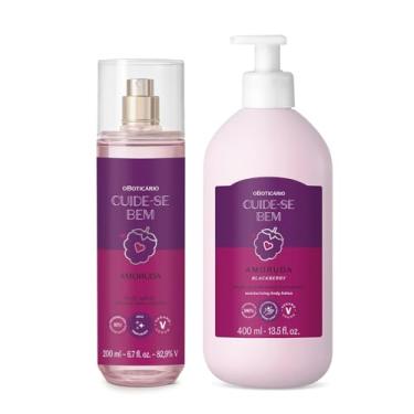 Imagem de Combo Cuide-se Bem Amoruda: Body Splash 200ml + Loção Corporal 400ml