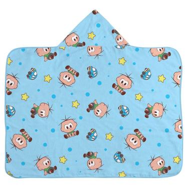 Imagem de Toalha de banho com Capuz Turma da Mônica Baby