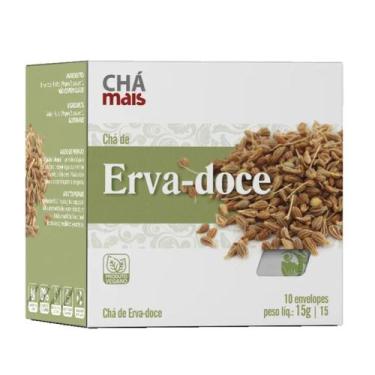 Imagem de Chá Erva doce Cx. com 10 Sachês Vegano - Chá Mais