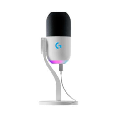 Imagem de Microfone Condensador Gamer Logitech G Yeti GX com RGB LIGHTSYNC, USB 