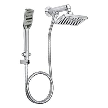 Imagem de Chuveiro com desviador e ducha manual Flex, Deca, Cromado, 1965.C