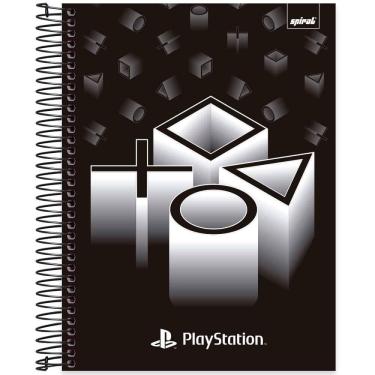 Imagem de Caderno Universitário Capa Dura 10 x 1 160 Folhas Playstation 2513080 Spiral Ps