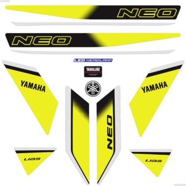 Imagem de Adesivos Para Moto Yamaha Neo 125 UBS 2023/2024 + Emblema - SPORTINOX,