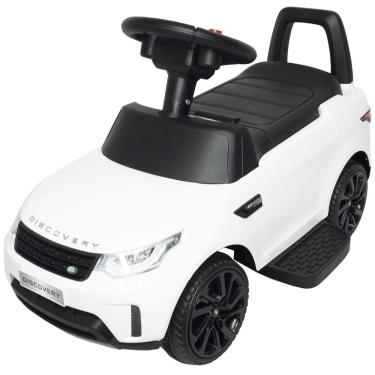 Imagem de Mini Carro Elétrico Infantil Criança Land Rover Discovery Branco Bateria 6V Brinqway BW-080BR Bivolt