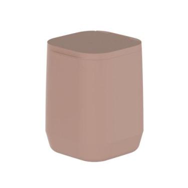 Imagem de Lixeira de Chão/Parede LX450 Aura 6L - Ou, Marrom Amendoa