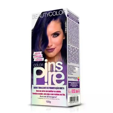 Imagem de Tonalizante Inspire Deep Purple Beauty Color 100G-Unissex