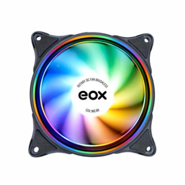 Imagem de Cooler FAN EOX, 120mm, RGB LED Raibow, 3/4pin - Q120