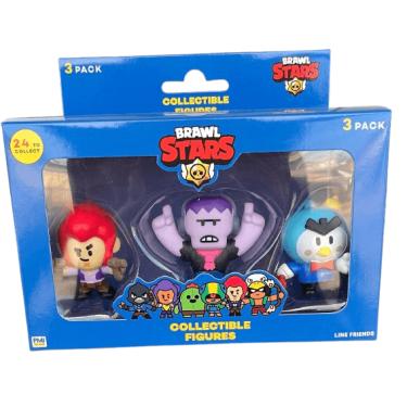 Imagem de Bonecos Brawl Stars - Frank Mister P e Colt MULTIKIDS