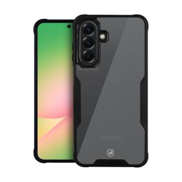 Imagem de Gshield Capa Case Capinha Dual Shock Sense Preta Acabamento Premium Proteção Contra Arranhões, Quedas e Impactos para Samsung Galaxy (A36 / A56)