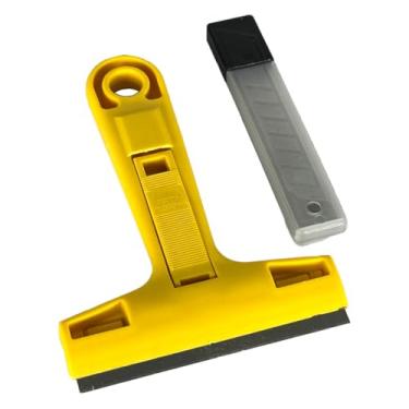 Imagem de Estilete Raspador Para Vidro Insulfilm Adesivo Parede Piso Azulejo Com Laminas Reservas