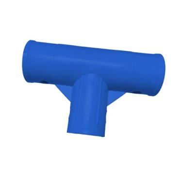 Imagem de Gralara Adaptador de mangueira para mangueira de piscina, junta em T para tubo 28273 resistente à ferrugem, à prova d'água, acessórios de acoplamento em