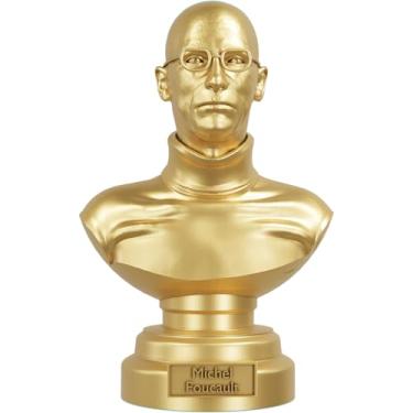 Imagem de Estátua Busto Michel Foucault (Cor Ouro)