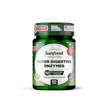 Imagem de SUPER DIGESTIVE ENZYMES 1.000MG 60 CAPSULAS SUNFOOD EVOLUTION