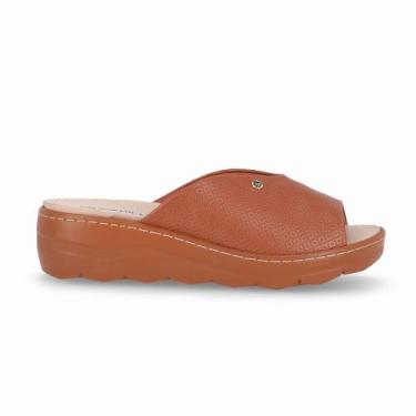 Imagem de Tamanco Spa Anabela Médio Ocre - PICCADILLY, 37