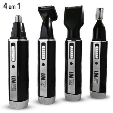 Imagem de Maquina Aparadora De Pelos Nariz E Orelha Elétrica Bivolt - Luatek, 11
