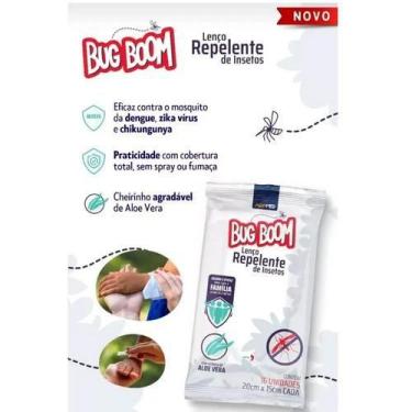 Imagem de Lenços Repelente de Insetos Bug Boom 16und Agpmed