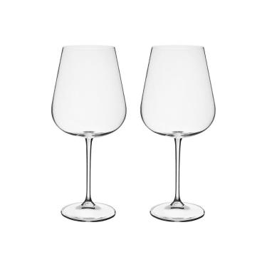 Imagem de Taça De Cristal Bohemia Para Vinho 670 Ml Ardea 2 Peças