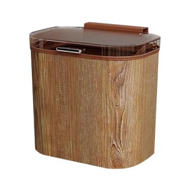 Imagem de YWJLQH Lixeira de cozinha suspensa, armário, lixeira suspensa, economiza espaço embaixo da pia, composteira, 25.5 Cm X 16 Cm X