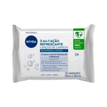Imagem de Lenço de Limpeza 3 em 1 Refrescante Nivea  25 un