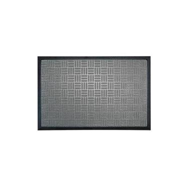 Imagem de Tapete Fenice Cinza Hidro 89X59 Cm Seca Pé Absorve Água