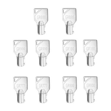 Imagem de GR777 & GR800 & GR888 & GR100 & GR999 Chave de máquina de lavar e secar roupa para Greenwald Speed Queen, conjunto de 10 chaves de máquina de lavar roupa