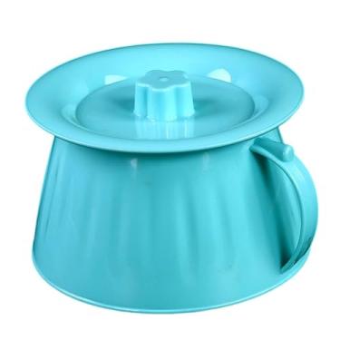 Imagem de Zialofi Cuspidor de Mictório com Alça, Garrafa de Mictório, Banheiro de Emergência para Casa, Homens, Mulheres, Idosos E Crianças, Azul