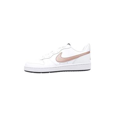 Imagem de Nike Boy's Court Borough Low 2 (Big Kid) White/Metallic Red Bronze/Summit White 5.5 Big Kid M