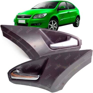 Imagem de Par Maçaneta Interna Porta Chery Cielo 12 Esq Dir